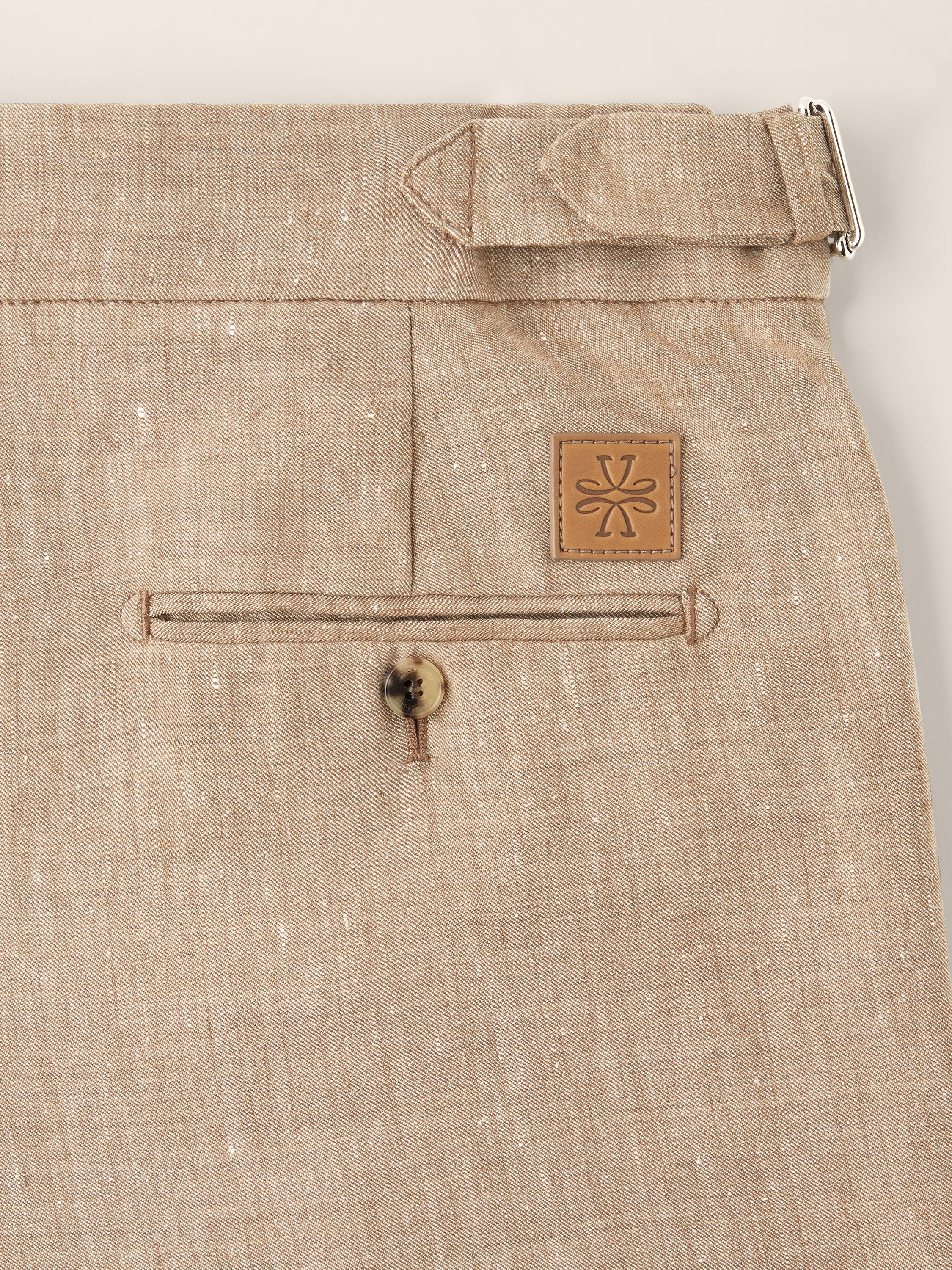 Oliver – Pants in wool and linen batavia - Image 4
