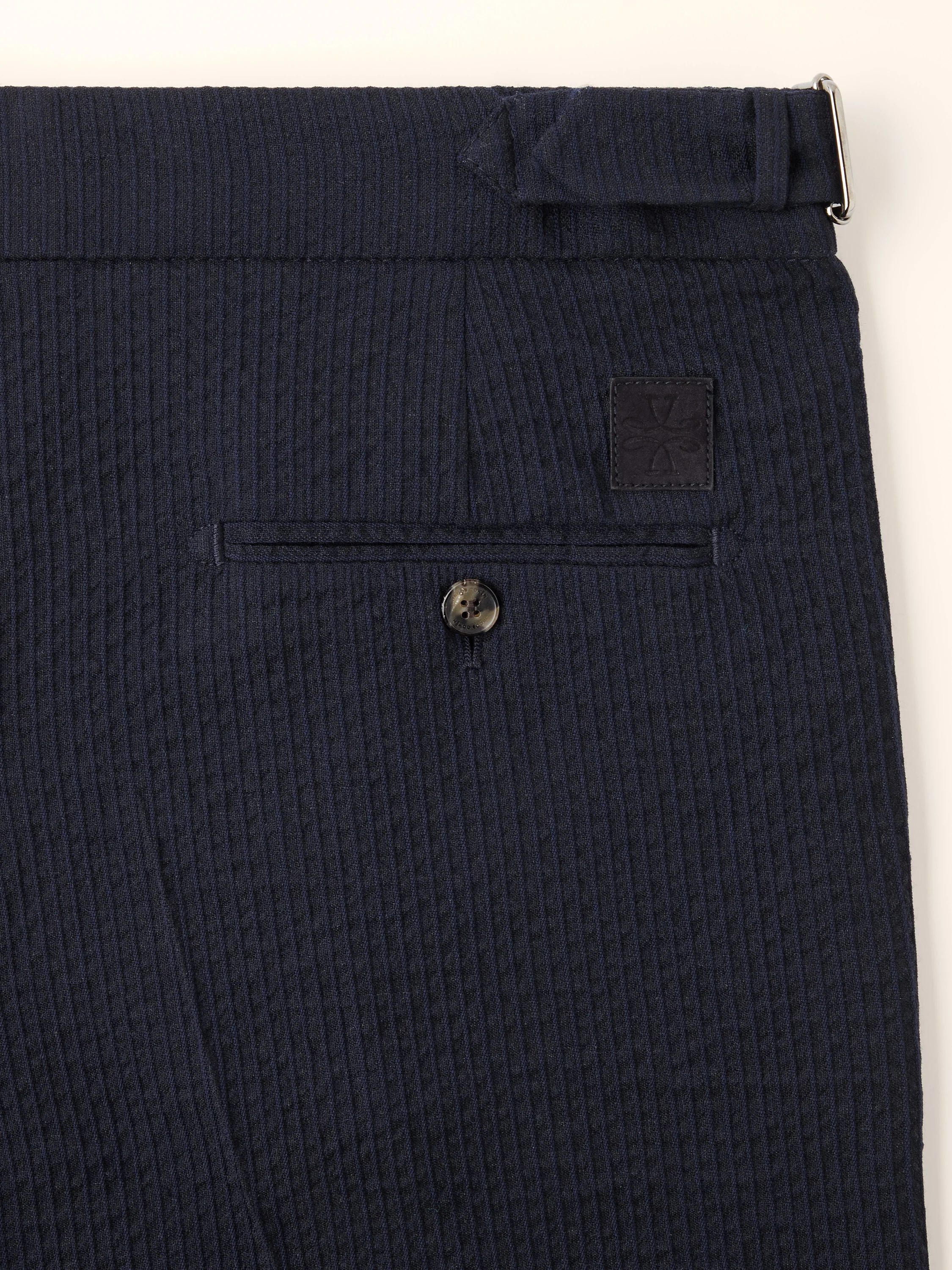 Ollie – Bermuda in wool Seersucker Vitale Barberis Canonico - Image 4