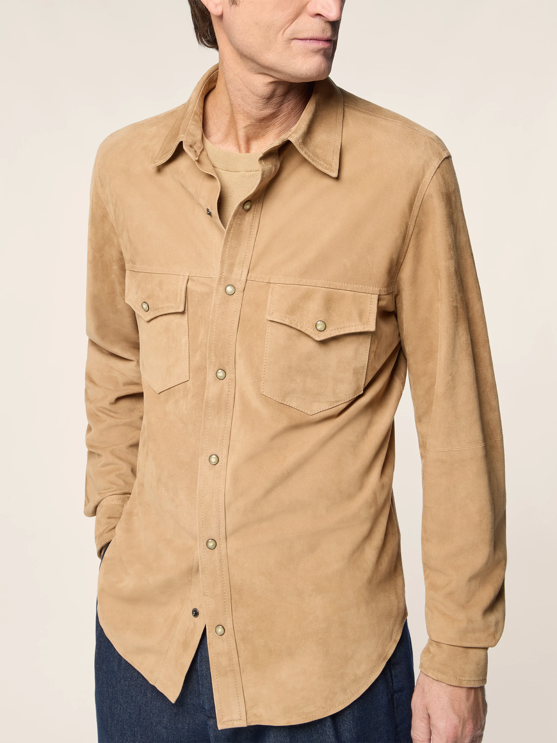 Suede Overshirt - Image 4