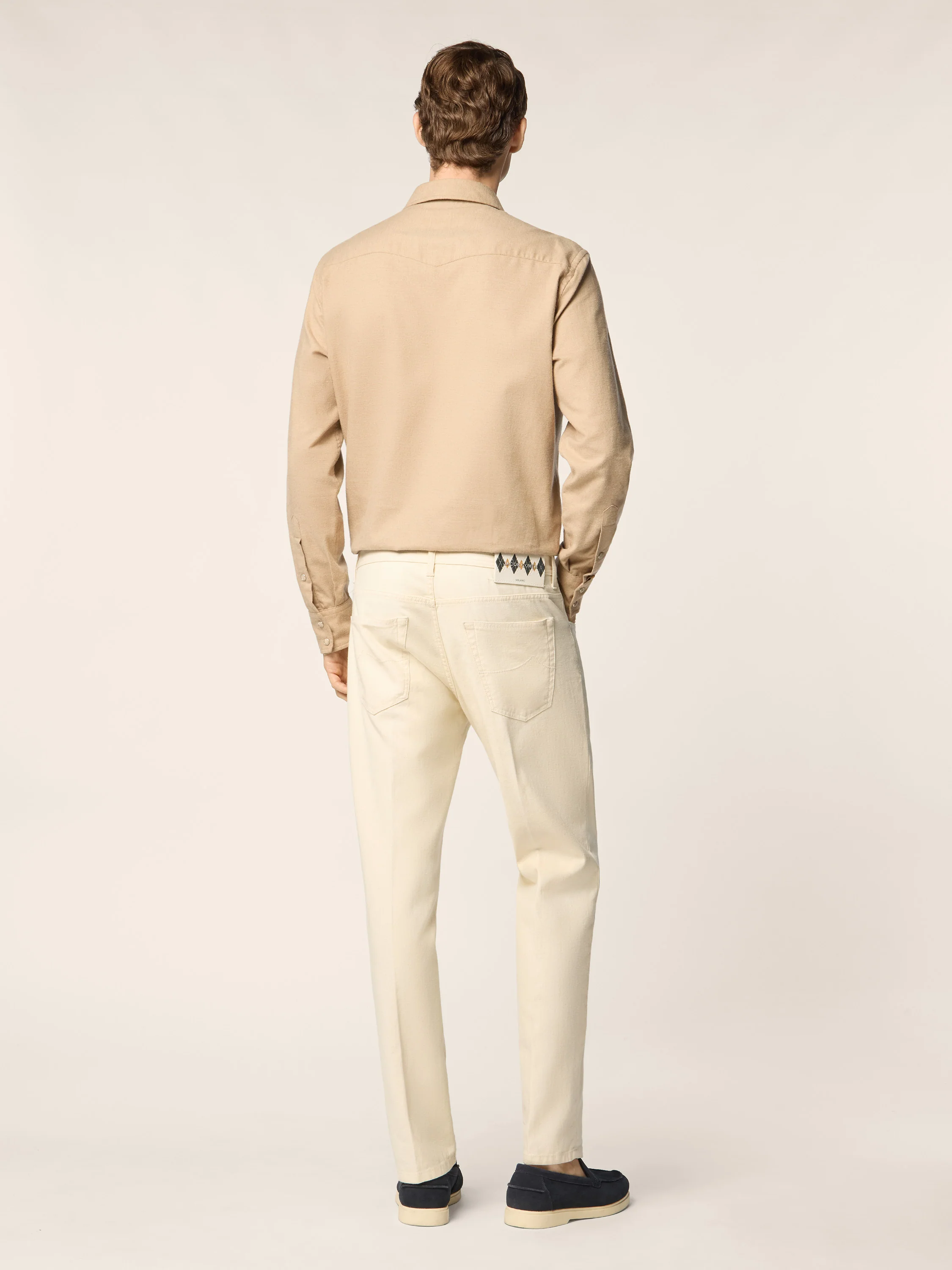 Scott - Pants in Stretch Drill - Image 4
