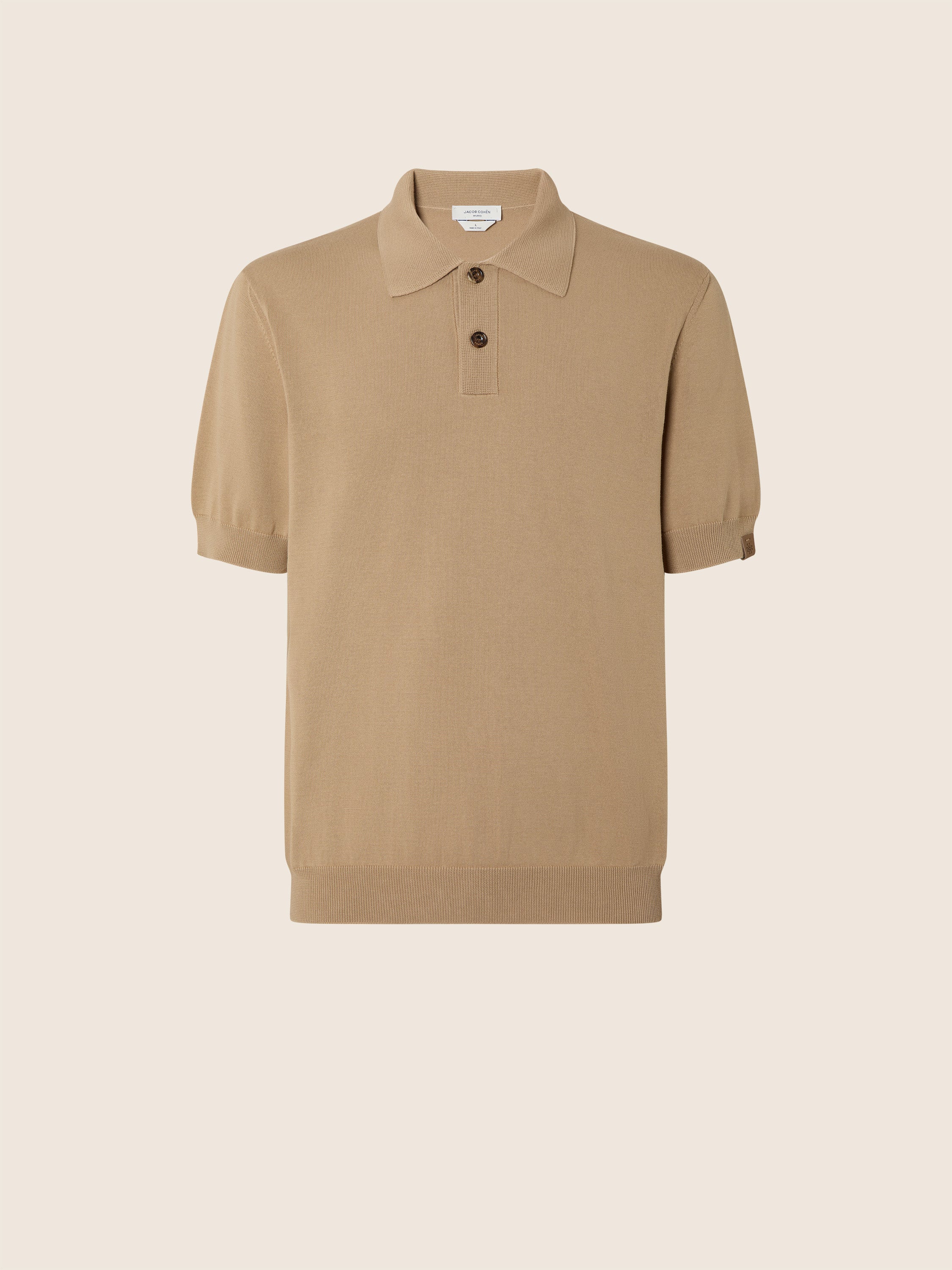 Brushed Cotton Polo Shirt
