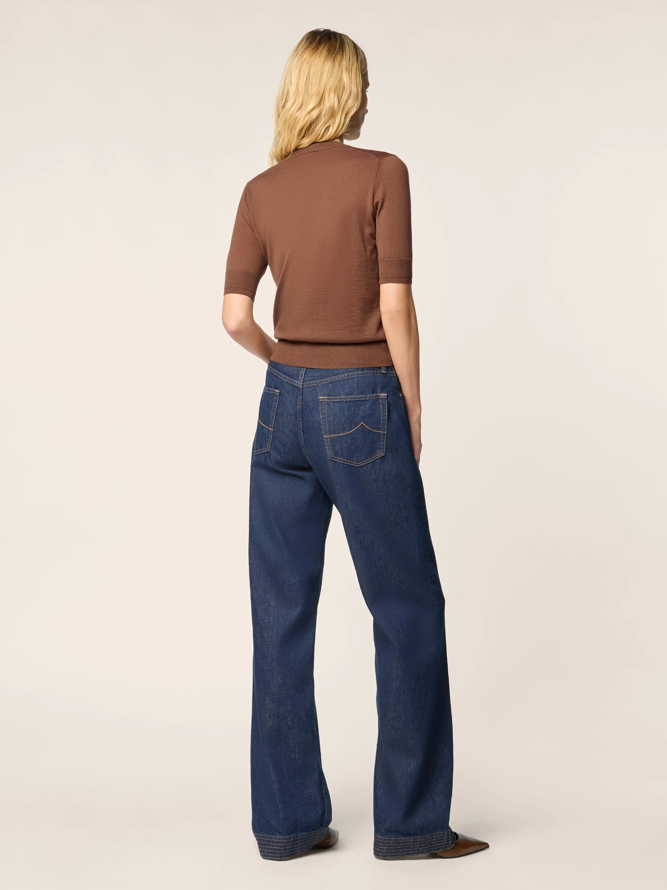 Top in Brushed Cashmere - Image 3