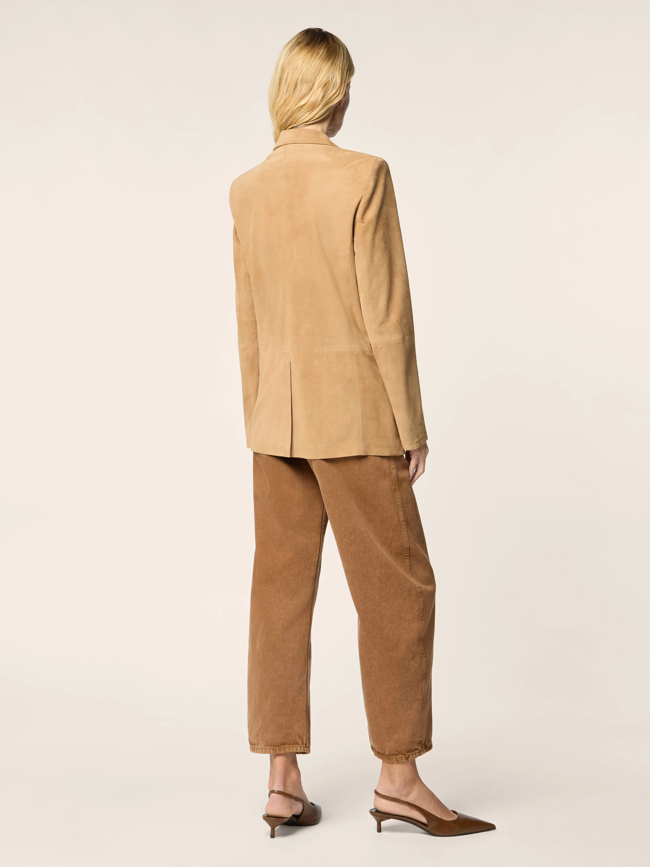 Light Suede Blazer - Image 3