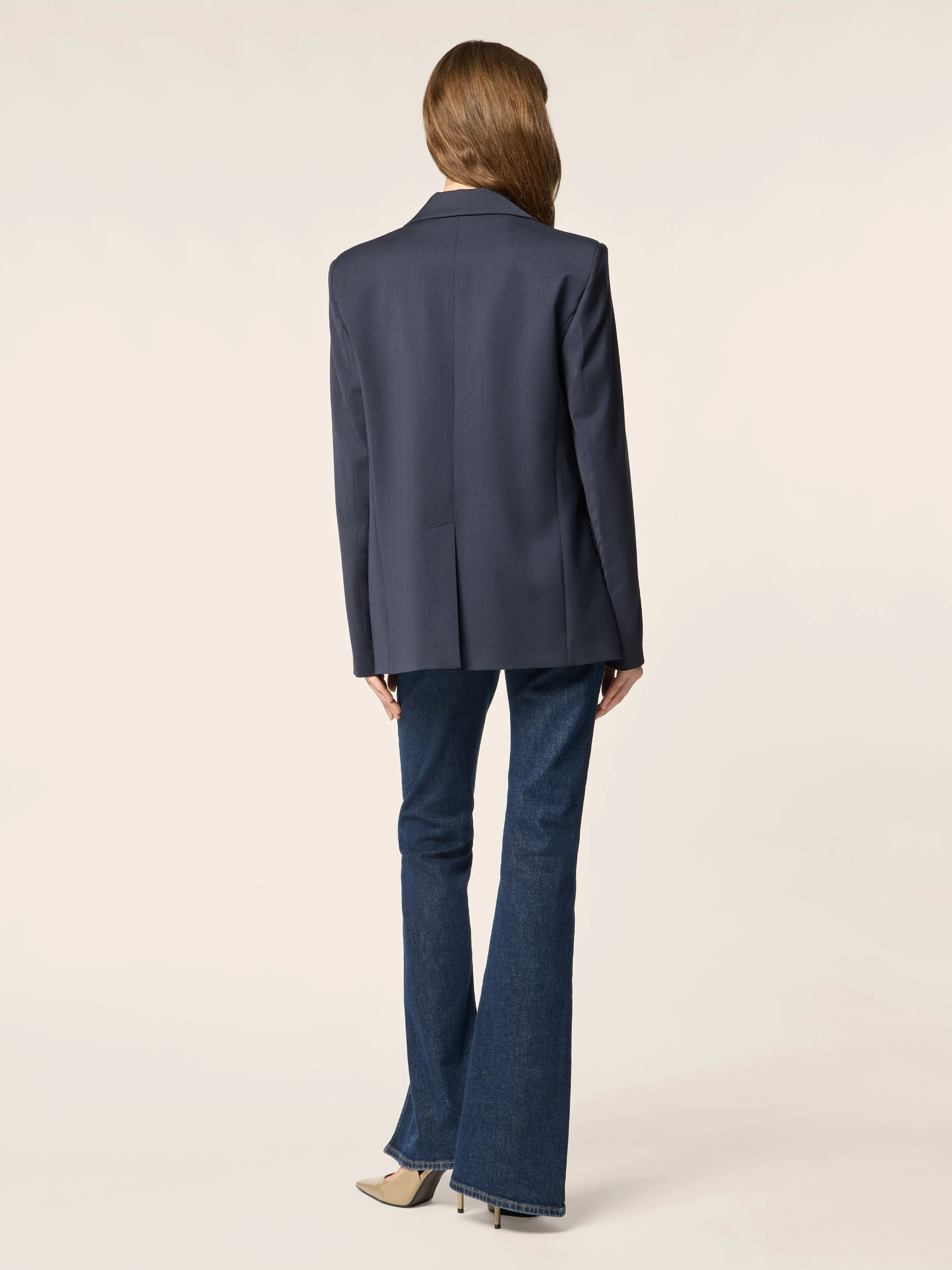 Stretch Wool Twill Blazer - Image 3