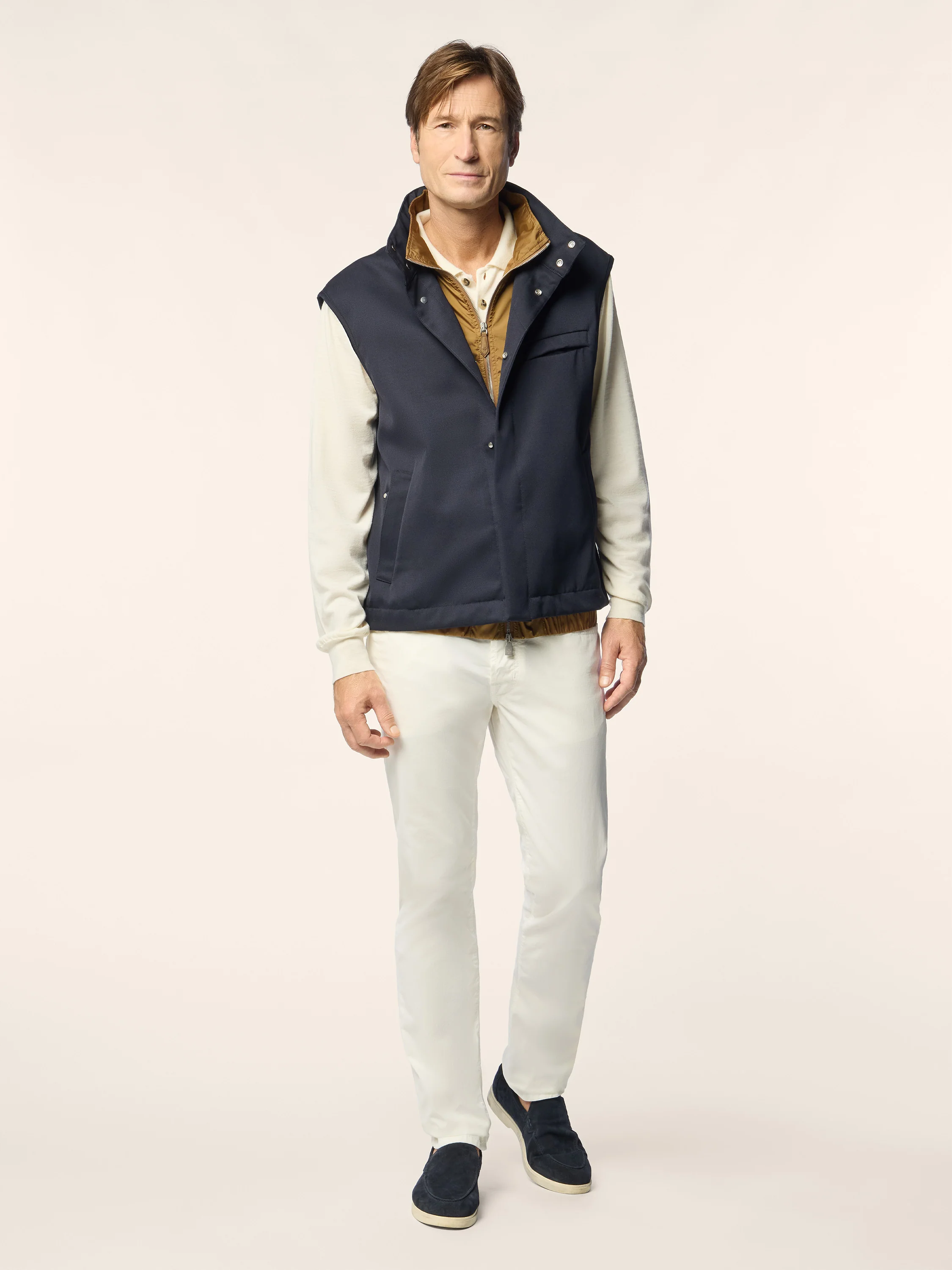 Wool Gabardine Vest - Image 2