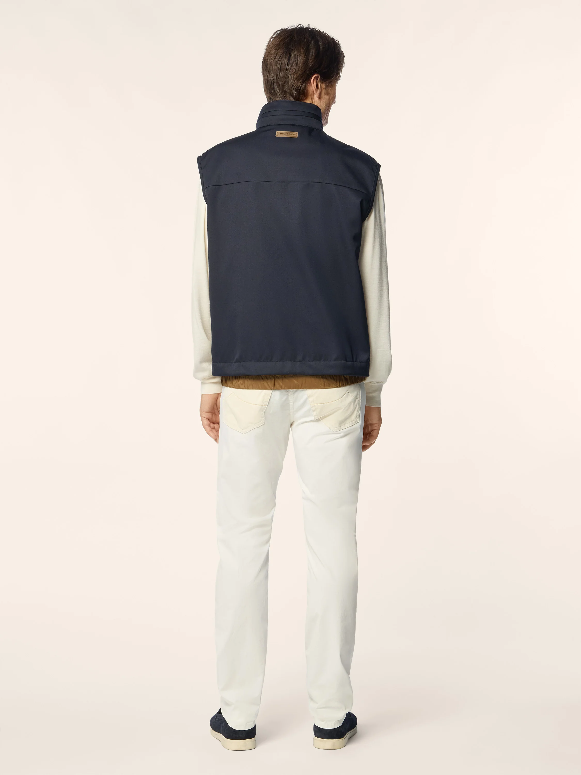 Wool Gabardine Vest - Image 3