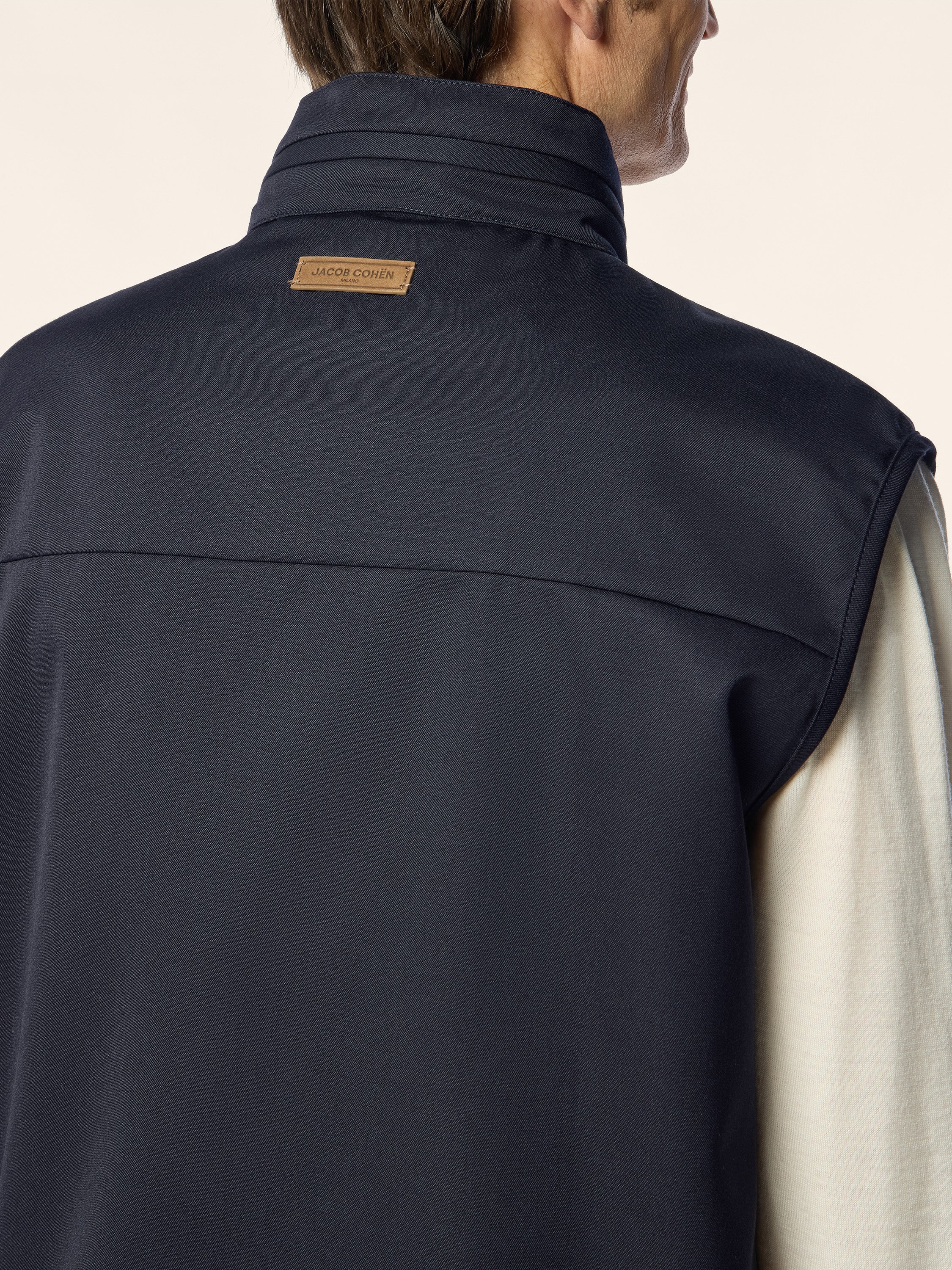 Wool Gabardine Vest - Image 4