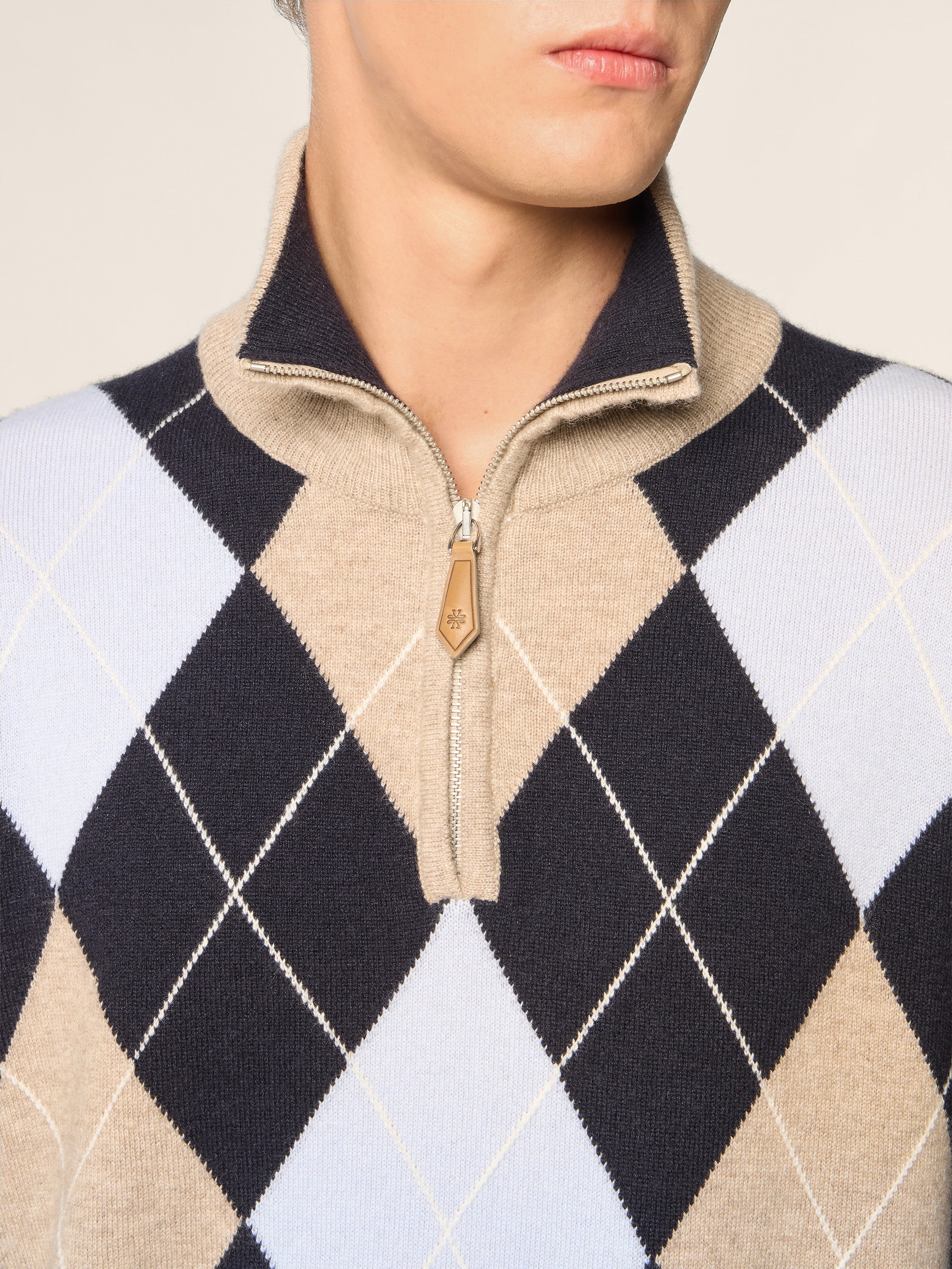 Jacquard Cashmere Sweater - Image 4