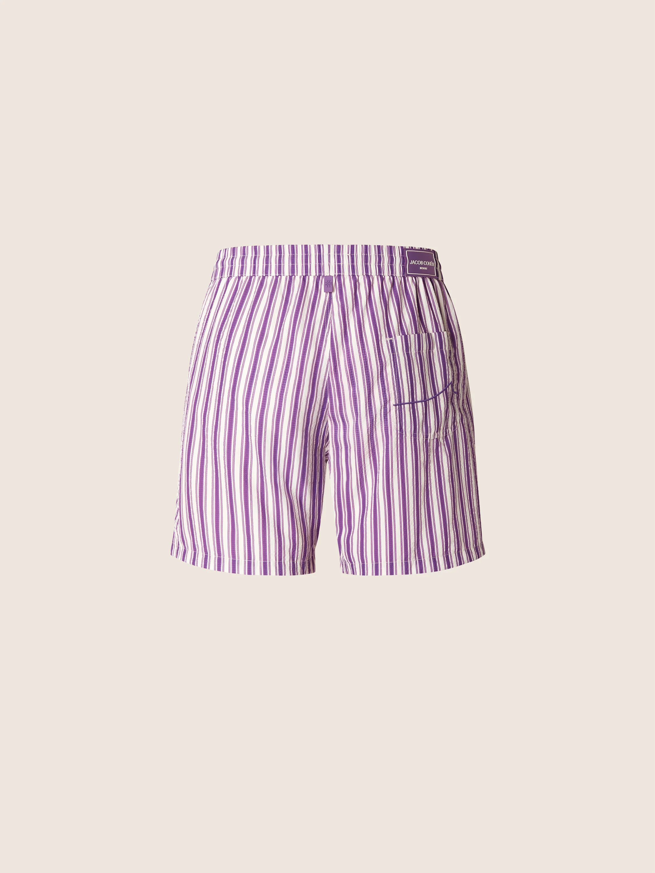 Technical Seersucker Swim Shorts - Image 3