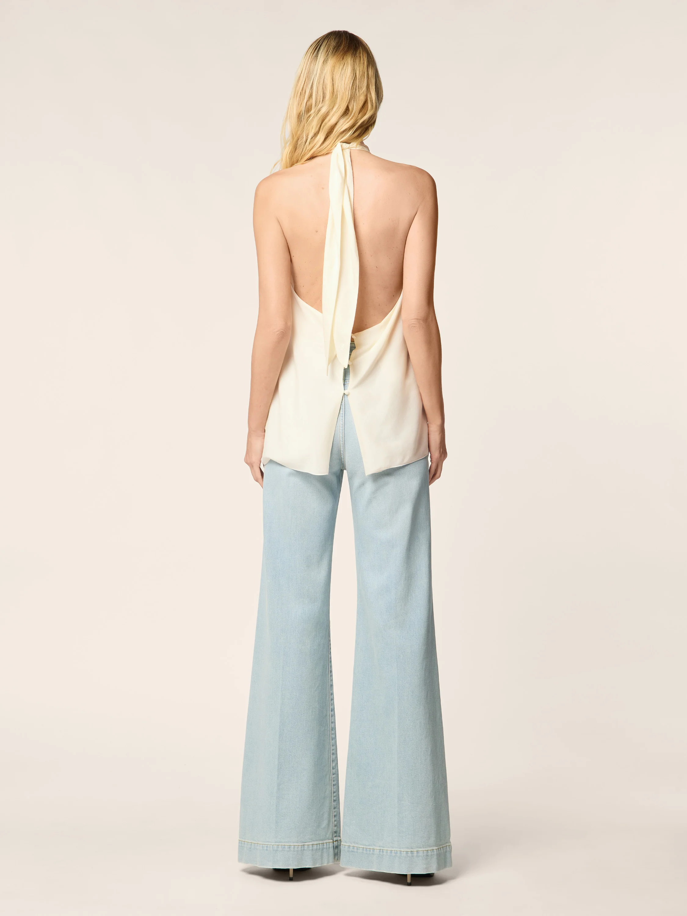 Wool and Silk Chiffon Top - Image 3