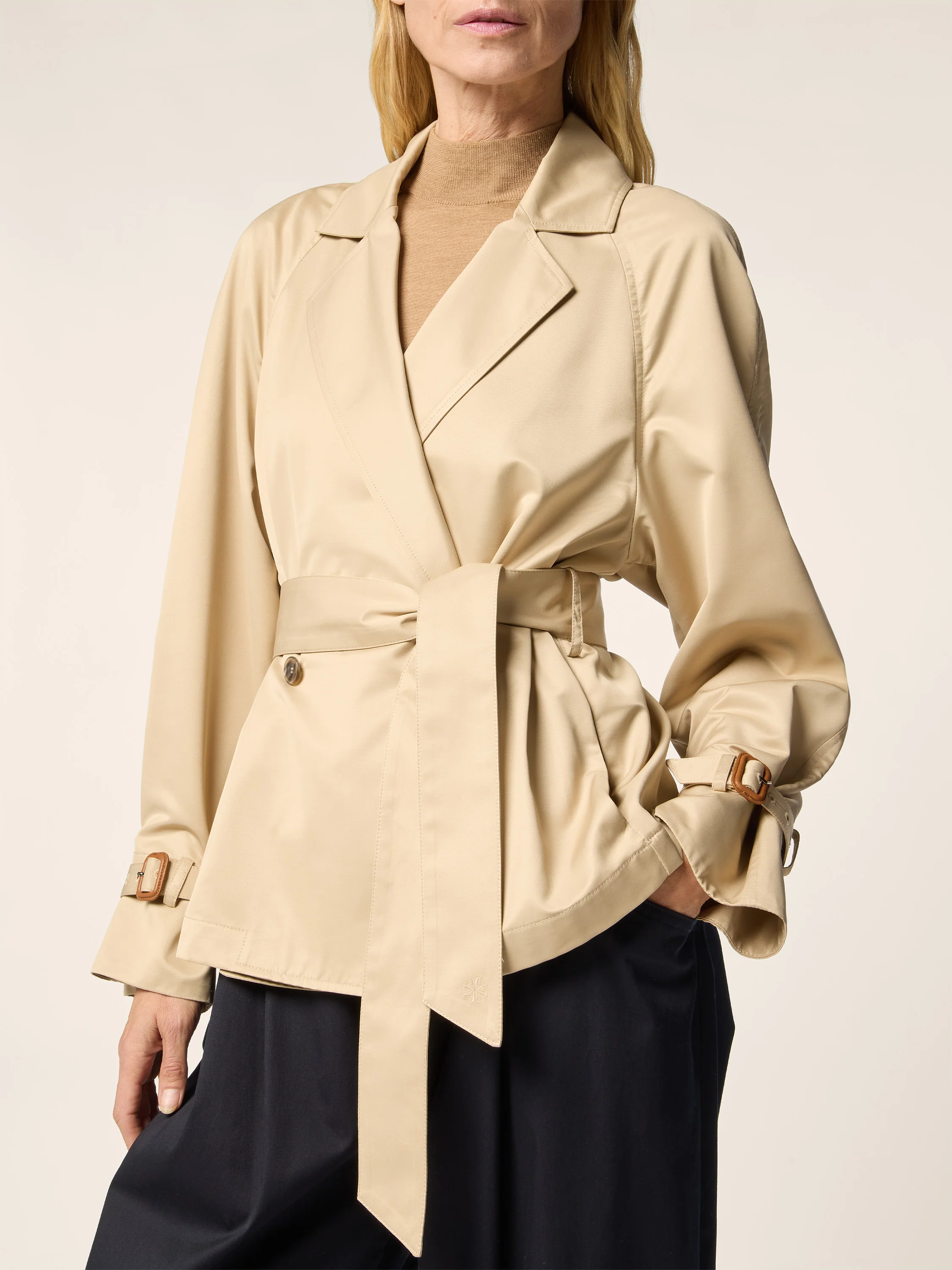 Technical Wool Gabardine Jacket - Image 4