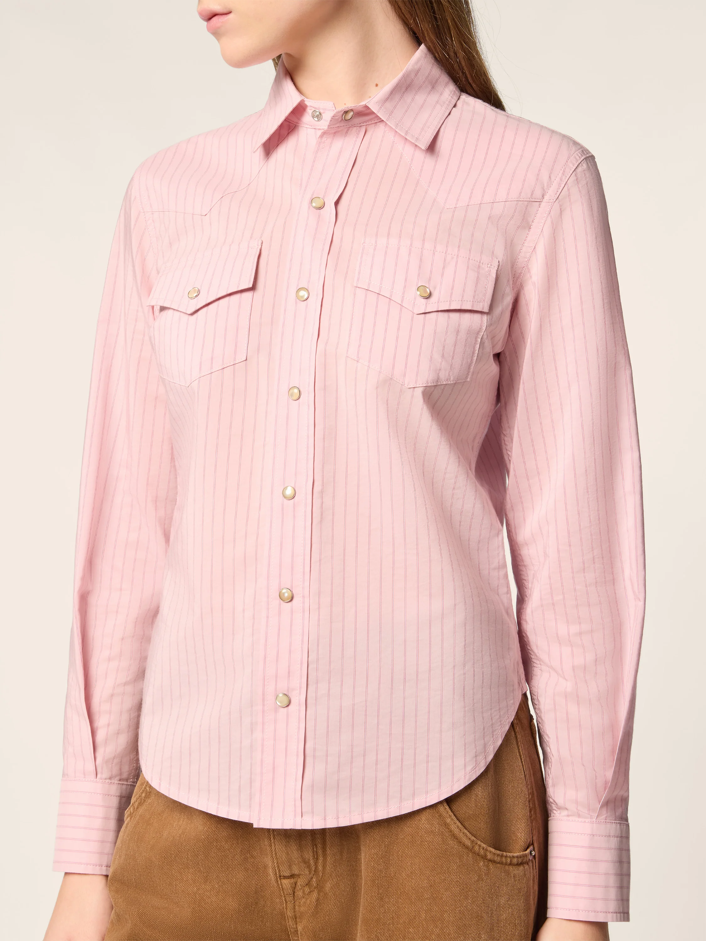 Poplin Western Shirt - Image 4