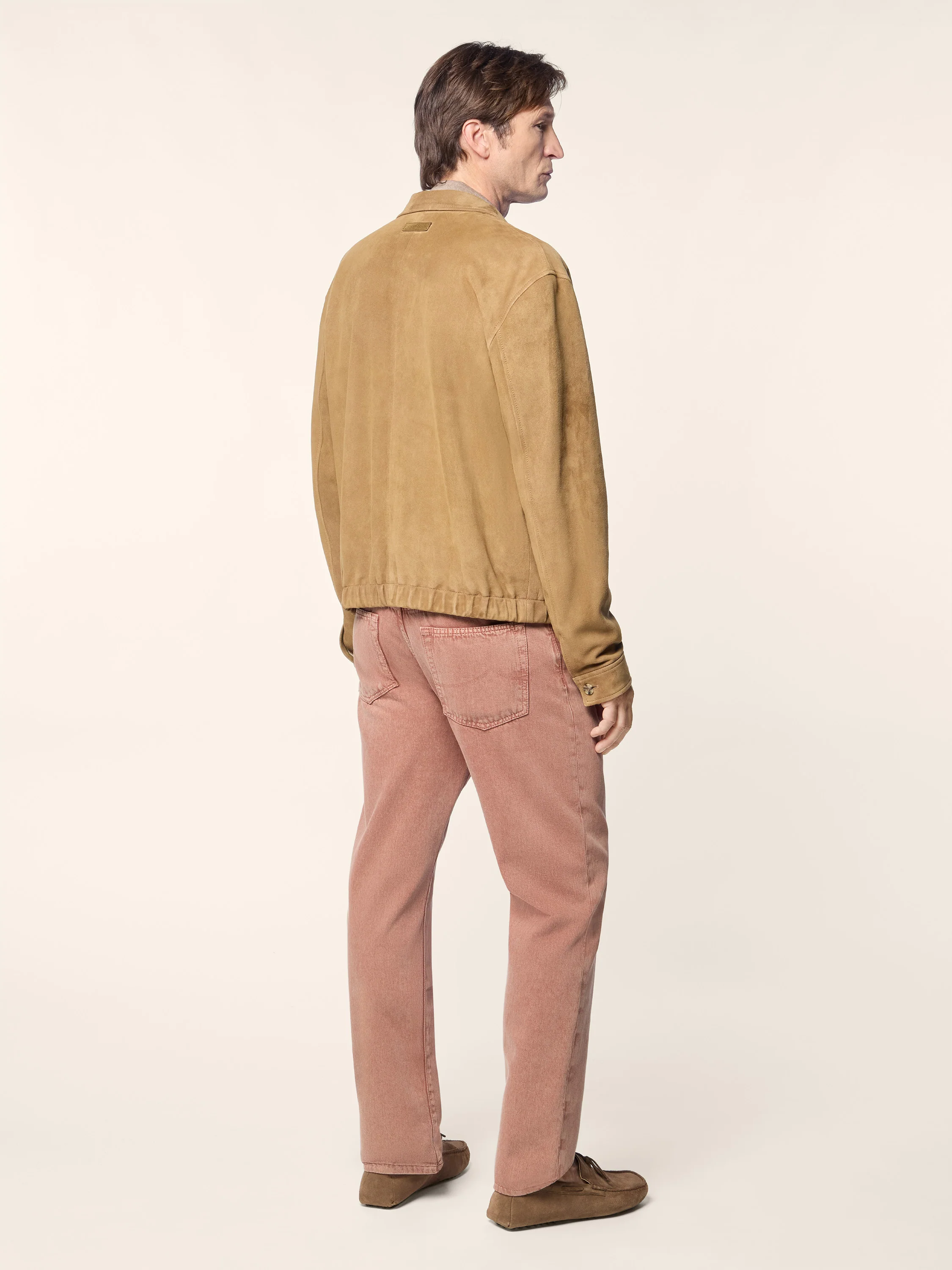 Zipped Jacket in Lambskin - Image 3