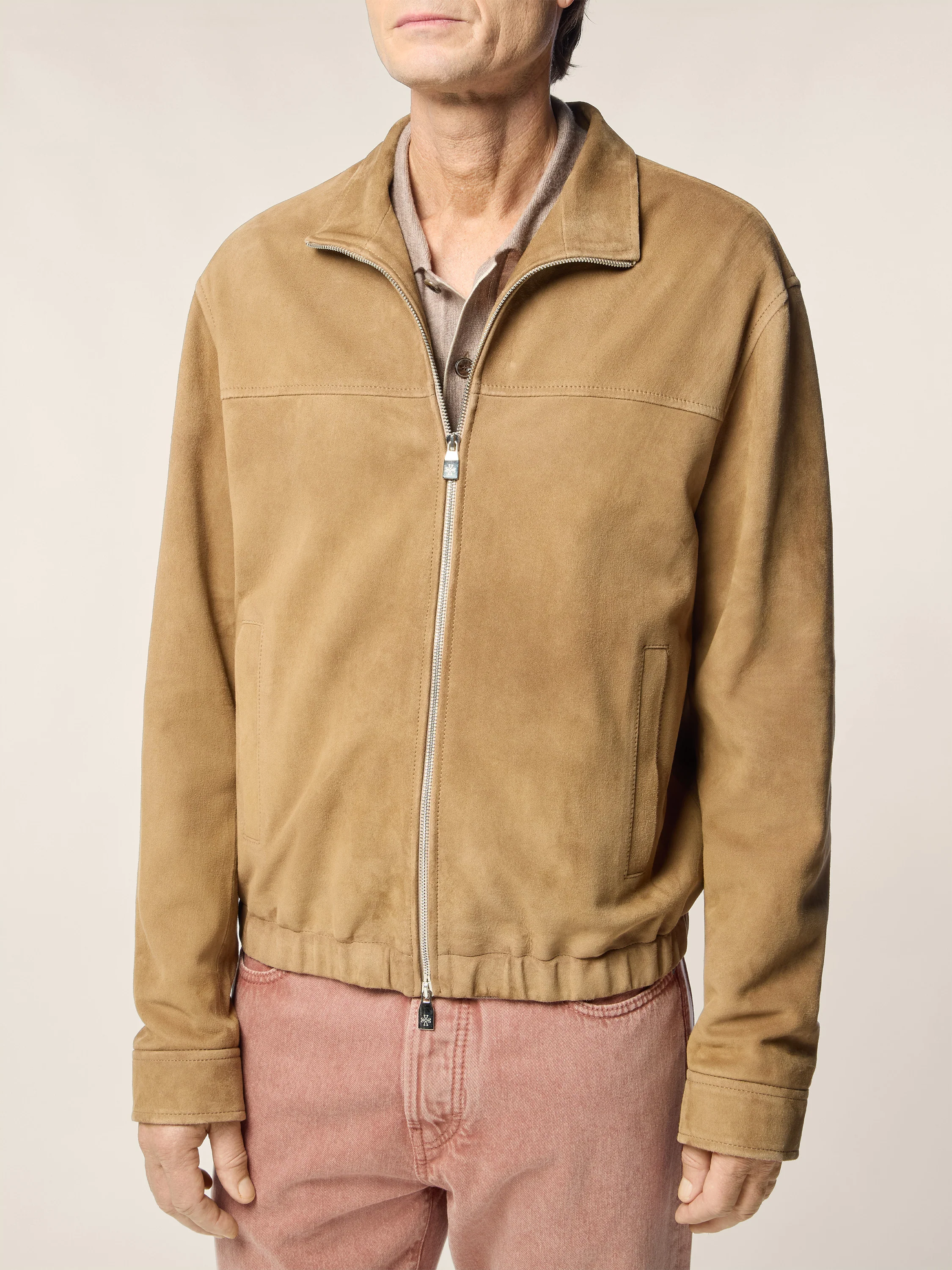 Zipped Jacket in Lambskin - Image 4